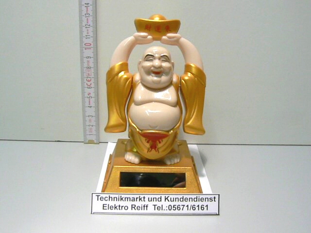 Buddha Solar Wackel Figur