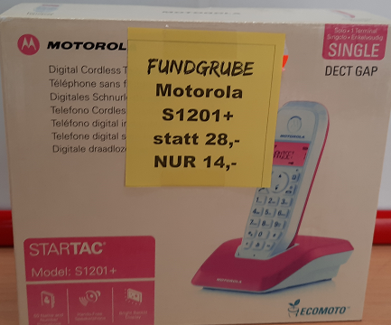 Funktelefon Motorola S1201+