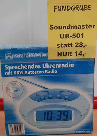 Uhrenradio Soundmaster UR501